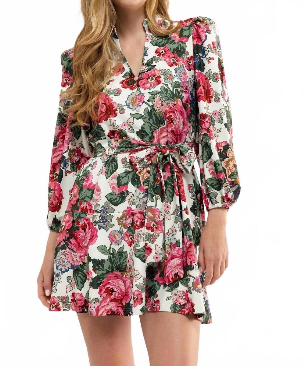 NEW SMITH & QUINN hazel dress in pink and red